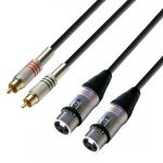 Cablu 2xRCA 2xXLR mama 1m AdamHall