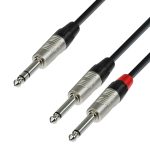 Cablu Jack 6.3mm Stereo 2 Jack 6.3mm AdamHall 0600