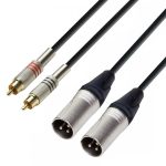 Cablu 2xRCA 2xXLR tata 6m AdamHall