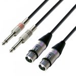 Cablu 2xJack 2xXLR mama 6m AdamHall