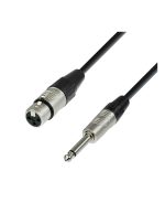 Cablu Adam Hall de microfon XLR mama - Jack 6,3 mm mono  6 m - imagine 2