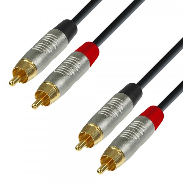 ps-products-18055-46504 Cablu 2xRCA - 2x RCA Adam Hall 4Star 6m - imagine 1
