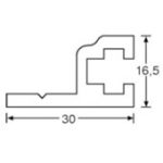 Adam Hall 6161 - profil rack tip sina - imagine 2