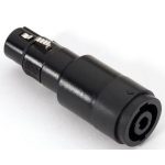 Adam Hall 7863 - Adaptor Speakon(mama) - XLR(mama)