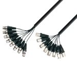 Multicore AdamHall 8xXLR(tata) 8xXLR(mama)  5m