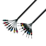 Multicore AdamHall 8xRCA(tata) - 8xJACK(tata) 5m