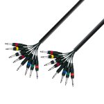 Multicore AdamHall 8xJACK - 8xJACK 3m