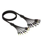 Multicore AdamHall 8xXLR (mama) - 8xJack 5m
