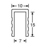 Adam Hall 6200 - profil rack 7mm - imagine 2