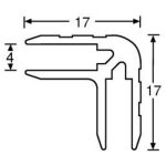 Adam Hall 6136 - cornier 4mm - imagine 2