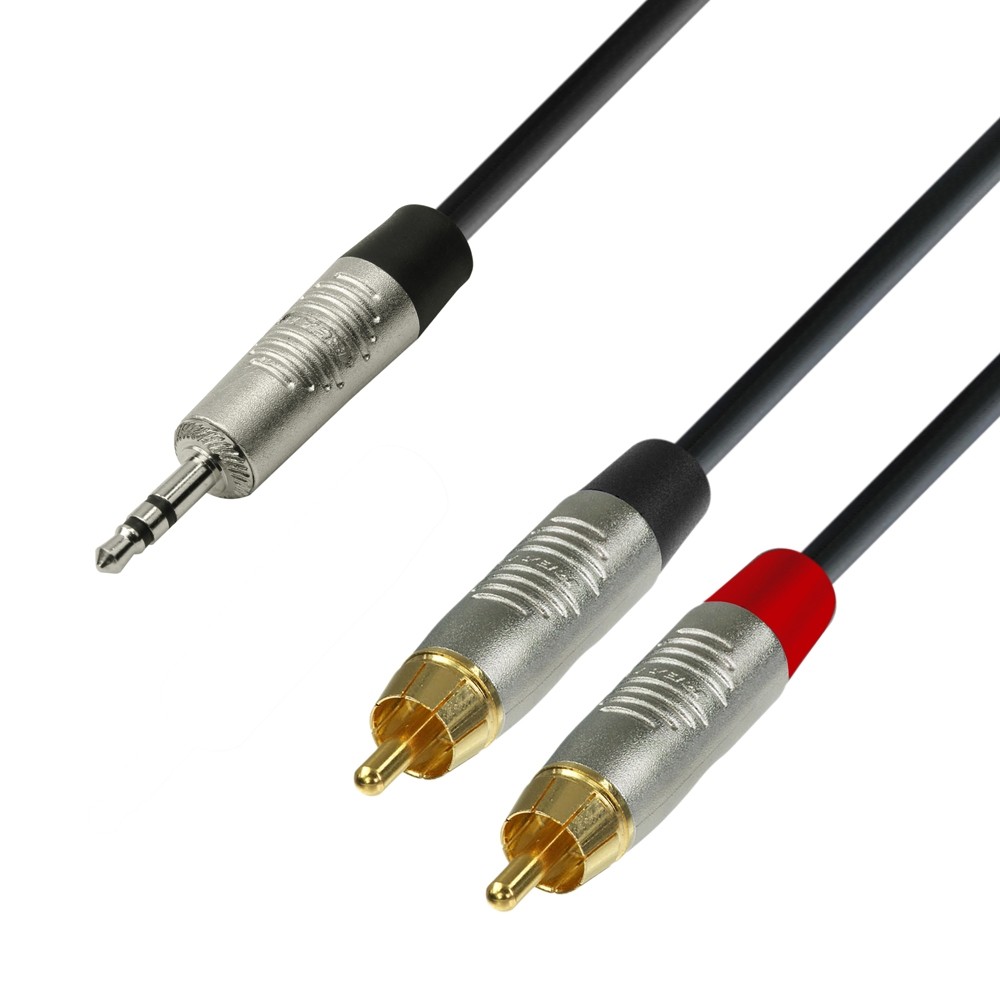 ps-products-9737-20337 Adam Hall 4Star JACK3.5-RCA 6m - imagine 1